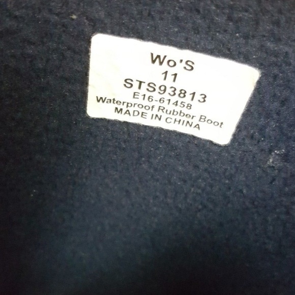 ⛔New Sperry Spider Fog Winter Rain Boots 11 - Picture 4 of 6